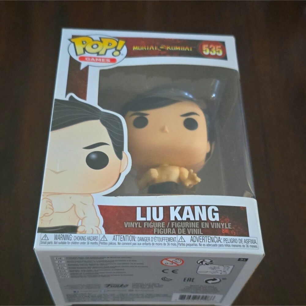Funko Pop! Vinyl: Pop! Games - Mortal Kombat Liu Kang Vinyl Figure #535 (2019)